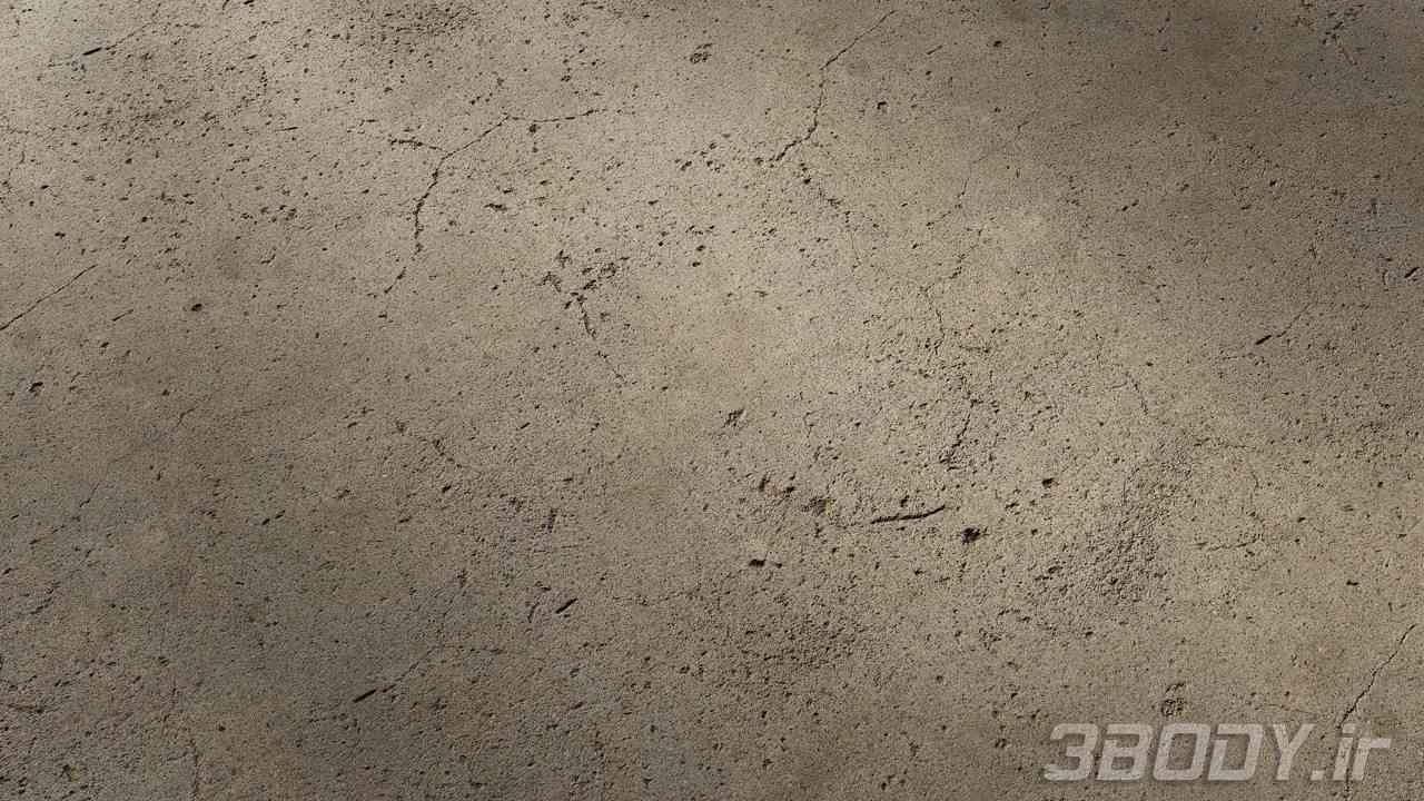 متریال بتن صاف smooth concrete عکس 1